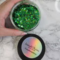 Emerald Charms Chunky Glitter Mix - 1oz Tub