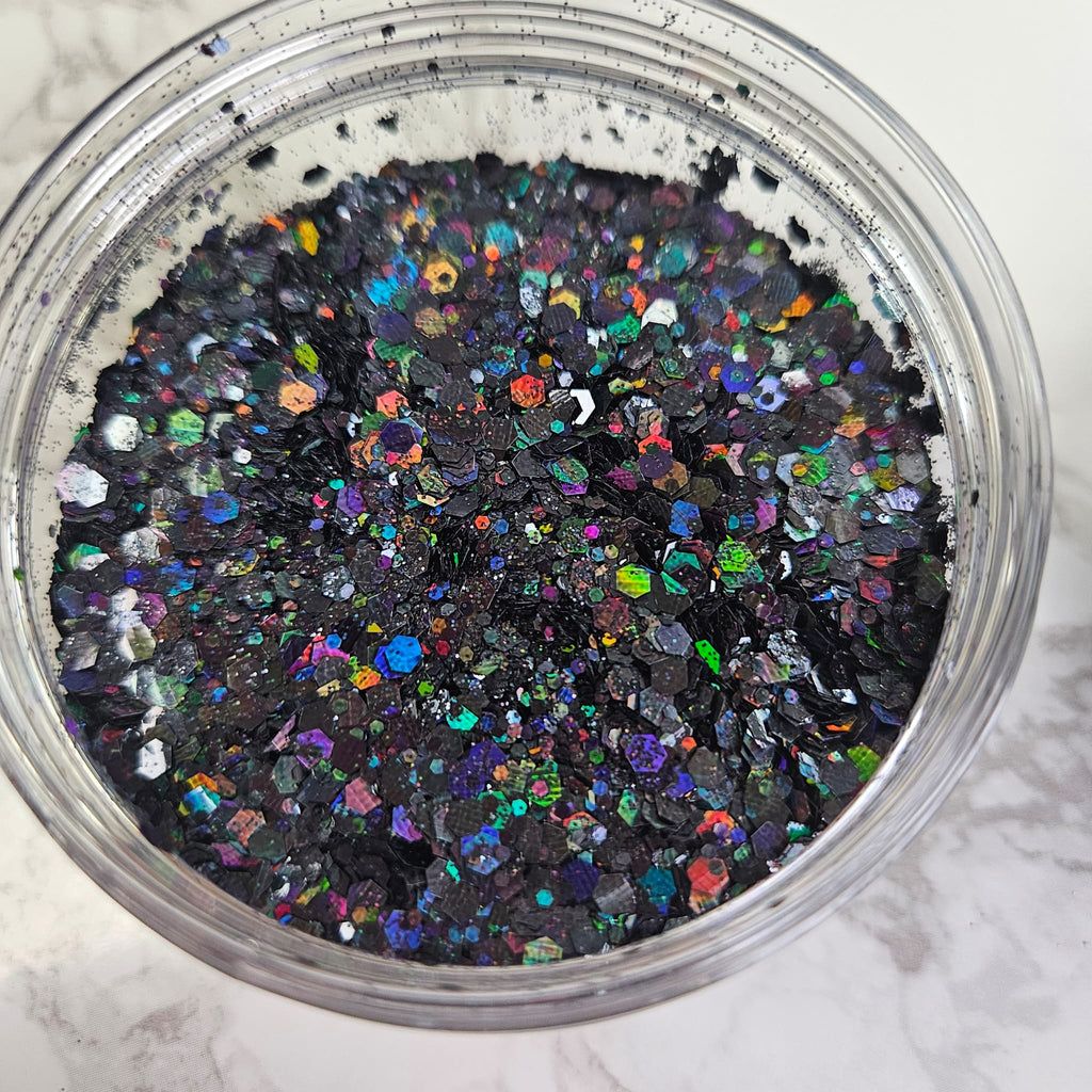 Onyx Storm Chunky Glitter Mix - 1oz Tub